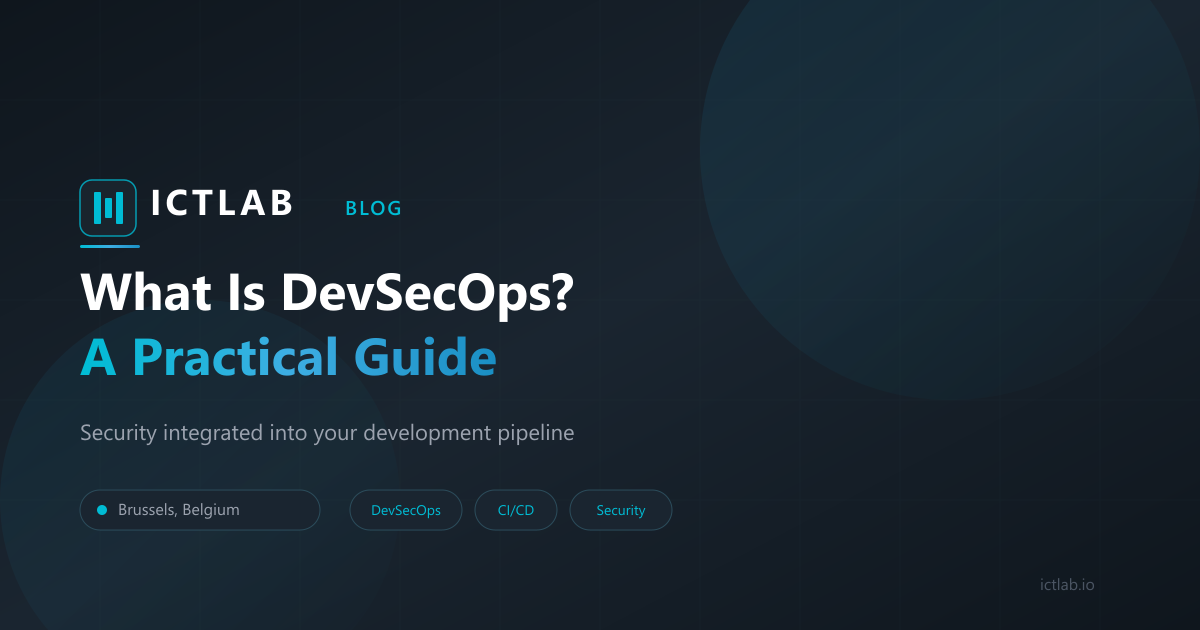 What Is DevSecOps? A Guide for Belgian Companies | ICTLAB
